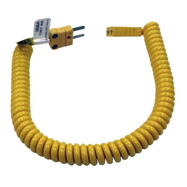 Tech Instrumentation 10040-K Coiled Extension Cable, Type K