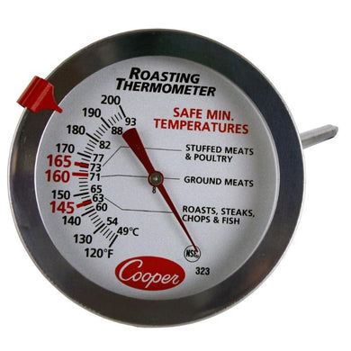 323-0-1 NSF/HACCP Meat Therm, 130/190, F/C