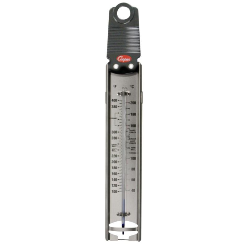 Tech Instrumentation 329-0-8 Glass Tube Candy Deep-Fry Paddle Thermometer