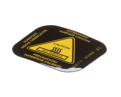 ALTO SHAAM LA-3087 LABEL CAUTION HOT WARNING