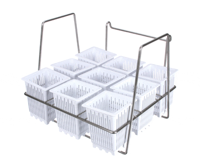 ANETS B9010006-C SET IND SERV BASKETS W/RACK
