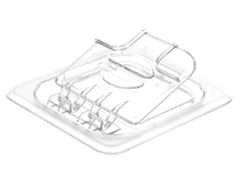 APW WYOTT 21701700 LID  HINGED PLASTIC FOR 1/6 S