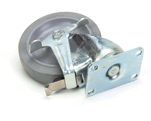 ATLAS METAL 1800-498 5 CASTER WITH LOCK (LEFT)