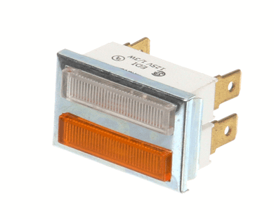 FOOD WARMING EQUIPMENT LTPLTW-A INDICATOR LIGHT CLEAR AMBER