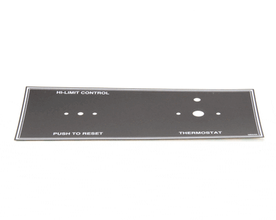 BKI N0240 DECAL  CONTROL PANEL DNF