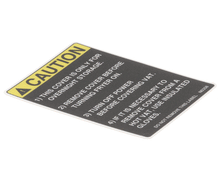BKI N0358 DECAL  BLF COVER CAUTION