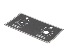 BKI N0466 DECAL  CONTROL PLATE W/TOP HE