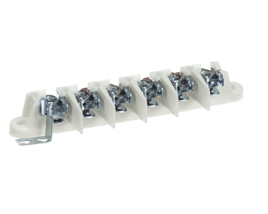 BKI TB0093 TERMINAL BLOCK  6 POLE W/GROUN