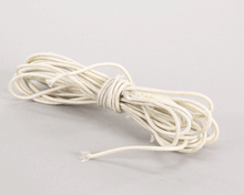 BKI W0002 WIRE  #16 WHITE