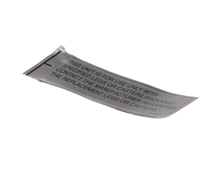 BAKERS PRIDE U1240A LABEL  UNIT F.USE ONLY WITH -