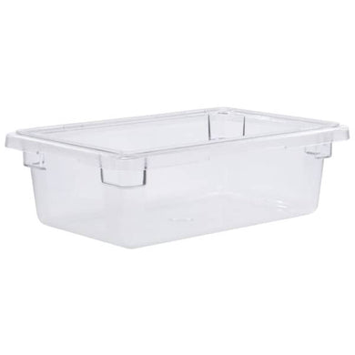 CAMBRO 12186CW135 CLEAR POLY SORAGE BOX 12 X 18