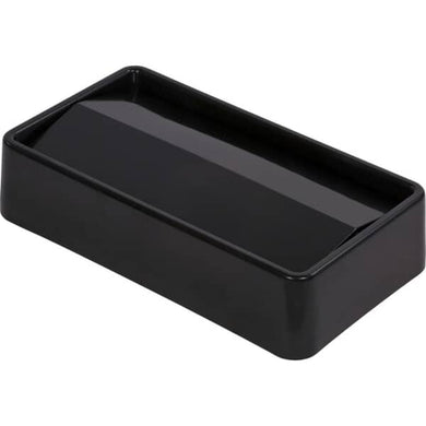CARLISLE 34202403 TRIMLINE BLACK SWING TOP LID