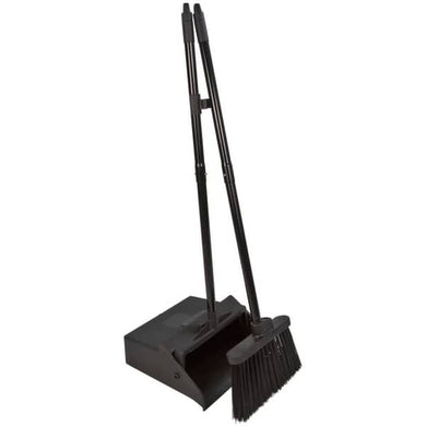 CARLISLE 36141503 DUO-PAN BLACK 36IN  LOBBY DUSTPAN AND BROO