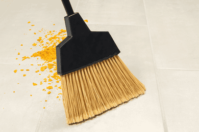 CARLISLE 4165000 DUO-SWEEP FLAGGED  ANGLED BROOM  55IN  HOO