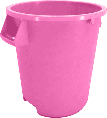 CARLISLE 84101026 BRONCO WASTE BIN TRASH CONTAINER  10 GAL