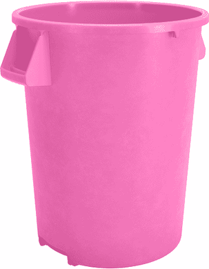 CARLISLE 84104426 BRONCO WASTE BIN TRASH CONTAINER  44 GAL