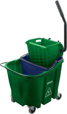 CARLISLE 9690409 OMNIFIT MOP BUCKET COMBO  WITH SIDE PRES