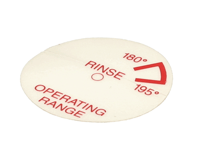 CHAMPION - MOYER DIEBEL 107445 OVERLAY TEMP F RINSE 180-1
