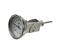 CHAMPION - MOYER DIEBEL 114563 GAUGE 3 DIAL 20-240 F HINGED 2 1/2 STEM