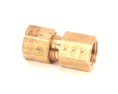 CROWN STEAM 3-664A BRASS FITTING 1/4CC X 1/8 F.P