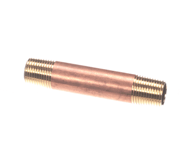CROWN STEAM 9072-040 NIPPLE 1/2IN  X 4IN  ( BRASS )