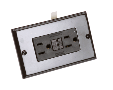 DELFIELD 2194443 RECEPTACLE GFCI 15AMP  BROWN
