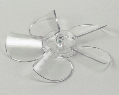 DELFIELD 3516172 CONDENSER FAN BLADE  CLEAR  5-9/16 CC
