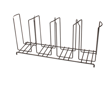 DISPENSE-RITE WR-4 FOUR SECTION WIRE RACK CUP AND