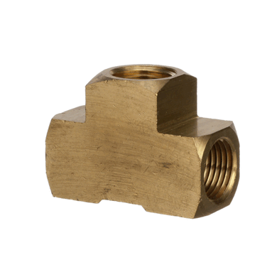 EDLUND F025 FITTING 1/2NPT BRASS TEE (#370