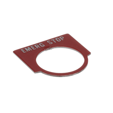 EDLUND P345 PLATE 22.5MM E.STOP