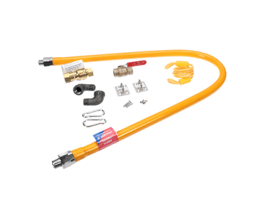 FISHER 75498 GAS HOSE 1/2 X 48 W/ ACCESSORIES