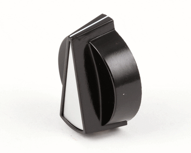 GROEN 040225 KNOB BLACK 1/4 SHAFT