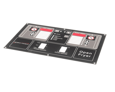 HENNY PENNY 39728 DECAL-CONTROL PANEL