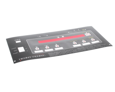 HENNY PENNY 61576 DECAL-CFA 6 BUTTON CONTROL