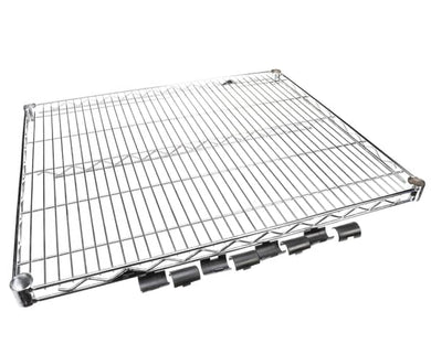 INTERMETRO 2430NC SUPER ERECTA WIRE SHELF 30 X 2