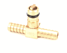 LANCER 1520-000 FLOJET BRASS 1/4 BARB TEE CO2
