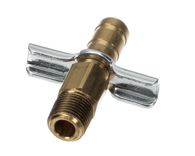 MULTIPLEX 00670014 PETCOCK 1/8 MPT BRASS