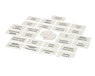 MULTIPLEX 9291364 KIT LABEL PRODUCT BIN BIC