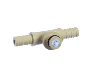MULTIPLEX 94-178-17 FTG PUMP CO2 W/SHUTOFF 1/4 TEE