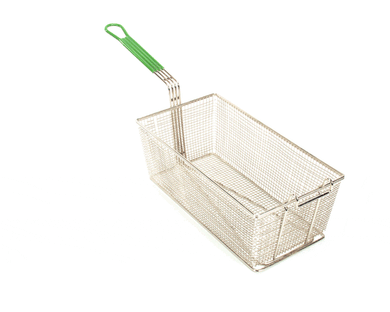 PRINCE CASTLE 79-P FRY BASKET GREEN HANDLE 16-3/4