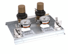 PERLICK 26172F REGULATOR PANEL  2 FAUCET  WIT