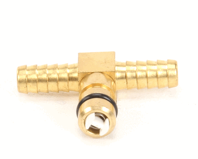 PERLICK 63708 FITTING  TEE  GAS  BARBED 1/4