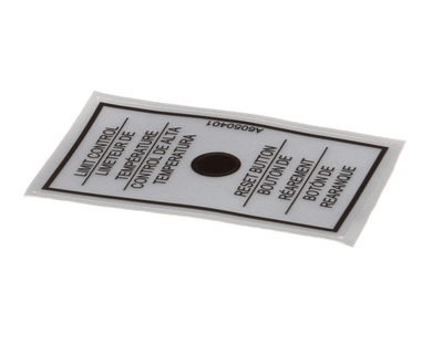 PITCO A6050401 LABEL ASSEMBLY