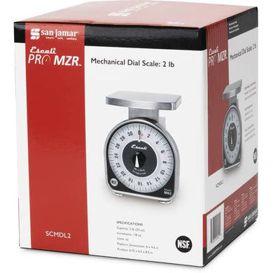 SAN JAMAR SCMDL2 NSF LISTED MS-SERIES DIAL SCALE  2 LB /