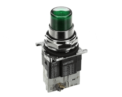 SOMAT 51011 PUSH BUTTON ILLUM GREEN 120V C