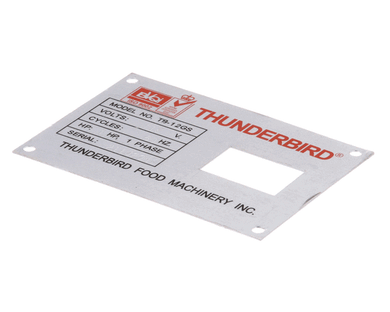 THUNDERBIRD TB-12GS-48 SWITCH PLATE