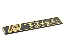 TRUE 820345 NAMEPLATE  TRUE FREEZER GDM/T FREEZER