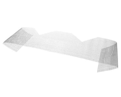 TRUE 861084 SCREEN  COND FAN  SIDE 3 FAN