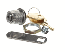 TRUE 872837 LOCK KIT BARREL T-SERIES GLASS