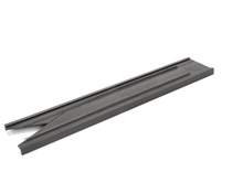 TRUE 916899 PLASTIC  #3497 BLK R.V. 24-1/4 CENTER MU